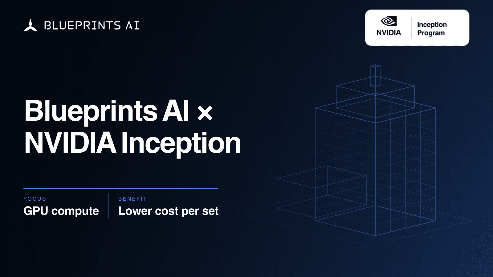 Blueprints AI is Part of NVIDIA Inception cover image